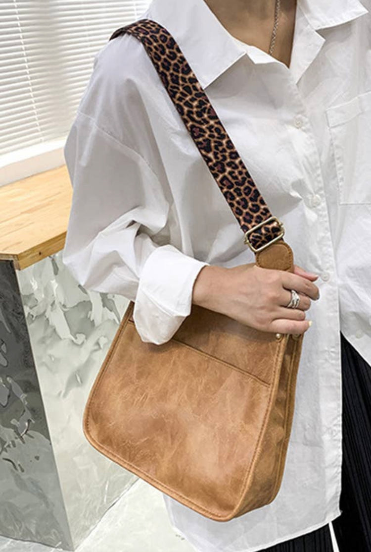 Light Brown Crossbody Purse