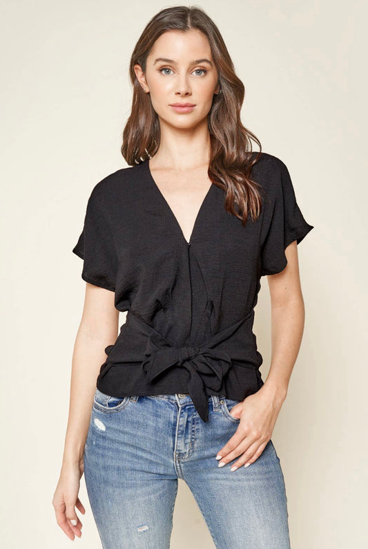 Cory Front Tie Top