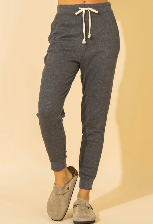 Waffle Knit Joggers